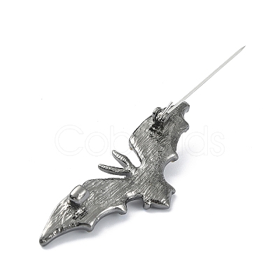 Alloy Glass Rhinestone Brooches LS-JEWB-R017-11-1