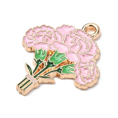 Alloy Enamel Pendants ENAM-I089-02G-07-1