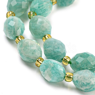 Natural Amazonite Beads Strands G-N342-46-1