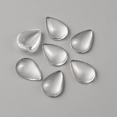 Transparent Glass Cabochons LS-GLAA-WH0022-94B-1