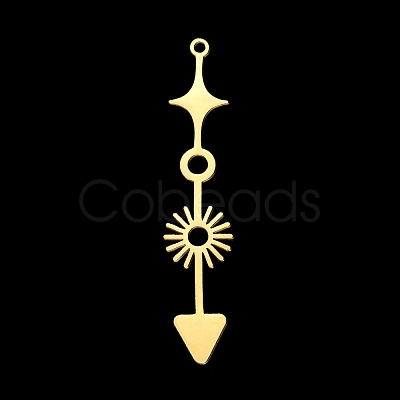 304 Stainless Steel Pendants STAS-T056-LA339-2-1