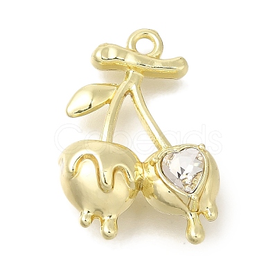 Alloy Rhinestone Pandants ENAM-B025-03G-02-1