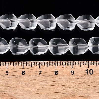 Frosted Glass Beads Strands GLAA-T023-30C-1