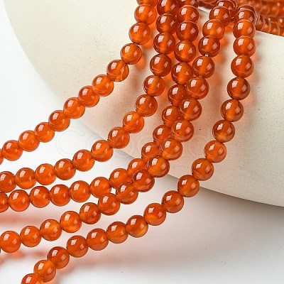 Gemstone Beads Strands X-GSR6mmC060-1-1