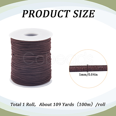 1 Roll 100M Polyester Elastic Cord OCOR-SC0001-10B-03-1