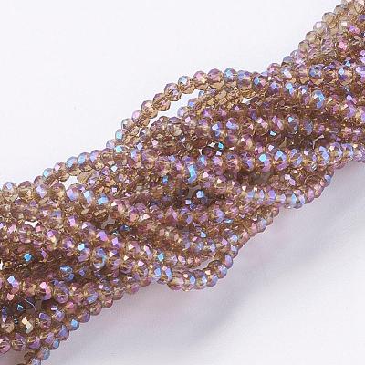 Glass Beads Strands GLAA-F078-1