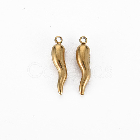 Ion Plating(IP) 304 304 Stainless Steel Charms X-STAS-N097-105LG-NR-1