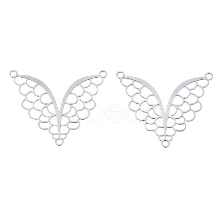 Tarnish Resistant 201 Stainless Steel Chandelier Component Links STAS-R114-035P-1