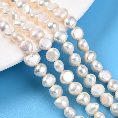 Natural Cultured Freshwater Pearl Beads Strands PEAR-N014-06F-01-1