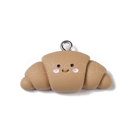 Opaque Resin Pendants RESI-S403-03K-1