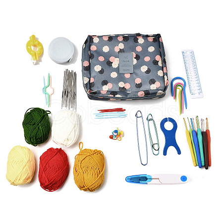DIY Hand Knitting Craft Art Tools Kit for Beginners TOOL-C012-01-1