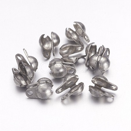 Tarnish Resistant 304 Stainless Steel Bead Tips X1-STAS-Q001-1-1