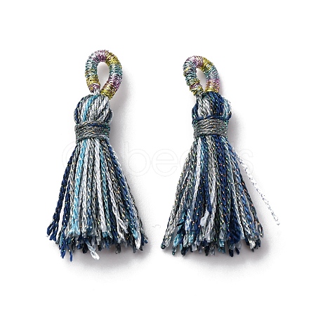 Polyester Tassel Pendants FIND-D302-01C-1