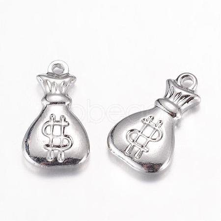 Tarnish Resistant 201 Stainless Steel Pendants STAS-G071-19P-1