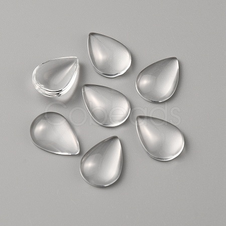 Transparent Glass Cabochons LS-GLAA-WH0022-94B-1