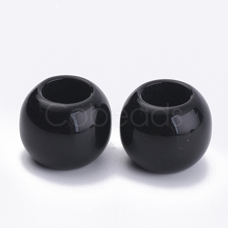 Opaque Acrylic Beads X-SACR-S300-15D-02-1
