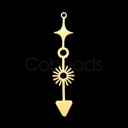 304 Stainless Steel Pendants STAS-T056-LA339-2-1
