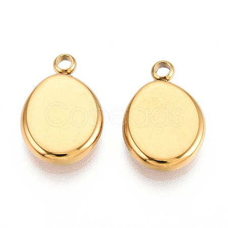 304 Stainless Steel Pendants STAS-T065-78G-1
