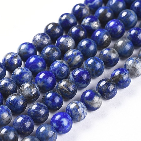 Natural Lapis Lazuli Beads Strands G-J385-F01-A-1