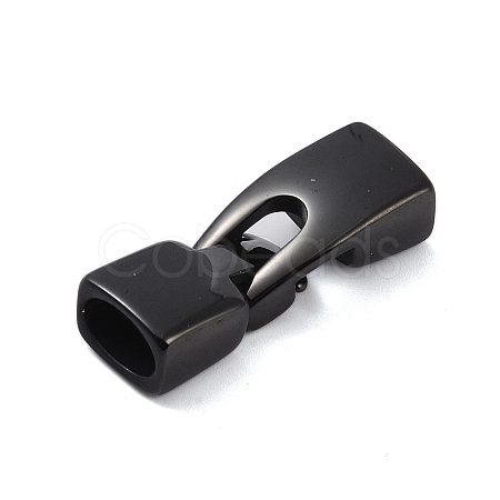 316 Stainless Steel Snap Lock Clasps STAS-K282-05EB-1