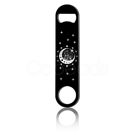 430 Stainless Steel Bottle Openers AJEW-WH0259-012-1