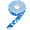 Gorgecraft 1 Roll Bockey Masking Tape, Adhesive Tape Textured Polyester, for Bockey Packaging, Blue, 91~100.5x24.5~25mm