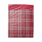 Kraft Paper & Plastic Bubble Envelope Bags, Self-adhesive Bag, Christmas Theme, Rectangle, Tartan Pattern, 27.5x21x0.35cm