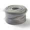 Organza Ribbon, Wired Sheer Chiffon Ribbon, for Package Wrapping, Hair Bow Clips Accessories Making, Light Grey, 2-1/8 inch(55mm), about 37.18~38.28 yards(34~35m)/bag