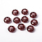 Glass European Beads, Large Hole Beads, No Metal Core, Rondelle, Medium Purple, 14x8mm, Hole: 5mm