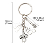 Music Theme Alloy Keychain KEYC-FS00029-01-7