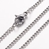 Non-Tarnish 304 Stainless Steel Necklaces NJEW-F201-11P-2