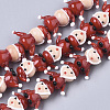 Handmade Lampwork Beads Strands LAMP-R142-03-1