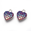 304 Stainless Steel Pendants STAS-F184-B02-1