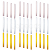 AHADEMAKER 60Pcs 3 Colors Reusable Acrylic Mirror Cakesicle Sticks DIY-GA0004-06-1