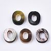 Natural Black Lip Shell Beads X-SSHEL-S265-001O-2