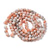 Drawbench & Baking Paint Glass Beads Strands GLAA-S176-14-2