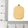 304 Stainless Steel Enamel Pendants STAS-I322-83G-A-3