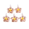 Handmade Lampwork Pendants LAMP-Q039-21F-1