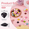 50Pcs Baking Paint Acrylic Pendants OACR-TA0004-83C-4