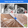 Plastic Reusable Cling Film Slide Cutter AJEW-CP0007-87A-5