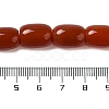 Natural Carnelian Column Beads Strands G-P063-67-7