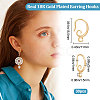 30Pcs Brass Earring Hooks KK-BBC0004-29-2