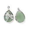Natural Green Aventurine Pendants G-G900-01P-01-2