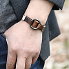 Punk Cowhide Cord Bracelets for Men FS-WGC8E28-01-5