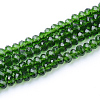 Transparent Glass Beads Strands X-GLAA-R135-2mm-42-1