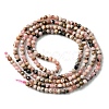 Natural Argentina Rhodonite Beads Strands G-M399-01A-4