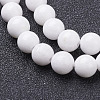Natural Mashan Jade Round Beads Strands X-G-D263-6mm-XS01-2