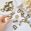 10 Bags Alloy Shackle Clasps FIND-DC0008-38AB-3