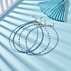 4Pcs 4 Colors Glass Seed Beaded Necklaces Set for Women NJEW-JN03950-2