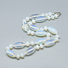 Opalite Beaded Necklaces NJEW-S388-14-1